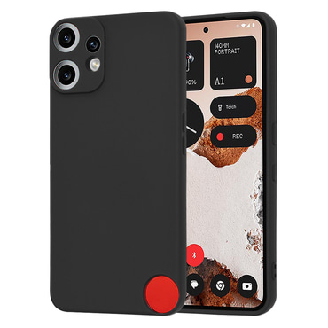 Techsuit SoftFlex szilikon tok Nothing CMF Phone 2 Pro készülékhez - fekete