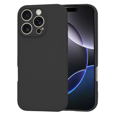 Techsuit SoftFlex szilikon tok iPhone 16 Pro Max készülékhez - fekete