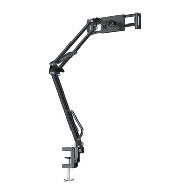 Asztali alumínium állvány Yesido "C296" 4–13 hüvelykes eszközökhöz – fekete