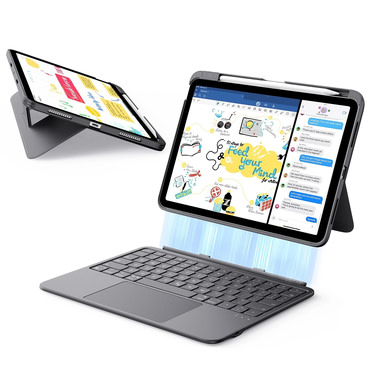 Mágneses tok állvánnyal és ceruzatartóval ESR "Flip Hybrid" iPad 10.9 2022 / iPad 11 2025 - black