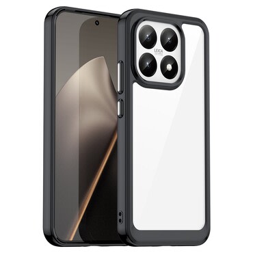 Hibrid tok "Frame Shield" Xiaomi 15T készülékekhez - fekete