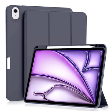 Techsuit "Flex Trifold” tok ceruzatartóval iPad Air 11 2024 / Air 11 2025 készülékhez - dark blue