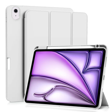 Techsuit "Flex Trifold” tok ceruzatartóval iPad Air 11 2024 / Air 11 2025 készülékhez - gray