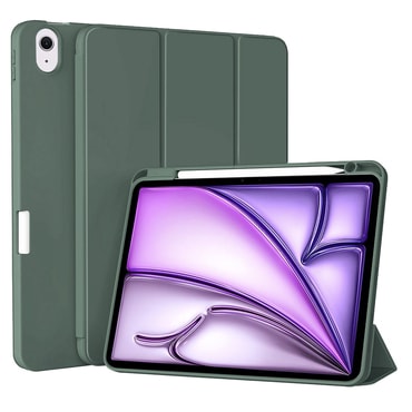 Techsuit "Flex Trifold” tok ceruzatartóval iPad Air 11 2024 / Air 11 2025 készülékhez - green