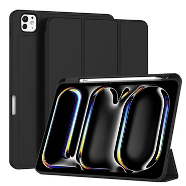 Techsuit "Flex Trifold” tok ceruzatartóval iPad Pro 11 2024 / iPad Pro 11 2025 készülékhez - black