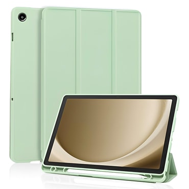Techsuit "Flex Trifold” tok ceruzatartóval Samsung Galaxy Tab A9 Plus / Tab A11 Plus készülékhez - matcha green