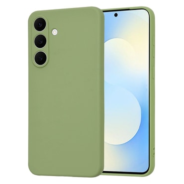 Techsuit SoftFlex szilikon tok Samsung Galaxy S25 FE készülékhez - zöld