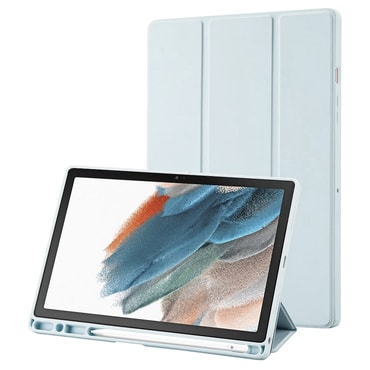Techsuit "Flex Trifold” tok ceruzatartóval Samsung Galaxy Tab A8 10.5 2021 készülékhez - sky blue