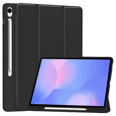 Techsuit "Flex Trifold” tok ceruzatartóval Samsung Galaxy Tab S10 FE Plus készülékhez - black