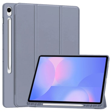 Techsuit "Flex Trifold” tok ceruzatartóval Samsung Galaxy Tab S10 FE Plus készülékhez - purple