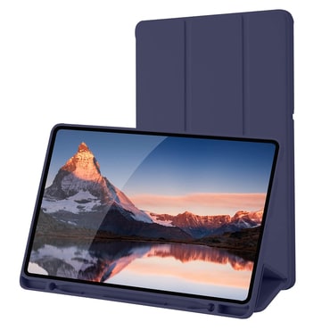 Techsuit "Flex Trifold” tok ceruzatartóval Samsung Galaxy Tab S6 Lite 2020 / 2022 / 2024 készülékhez - dark blue