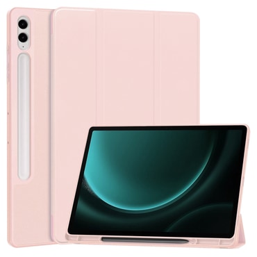 Techsuit "Flex Trifold” tok ceruzatartóval Tab S10 Plus / Tab S9 Plus / Tab S9 FE Plus készülékhez - pink