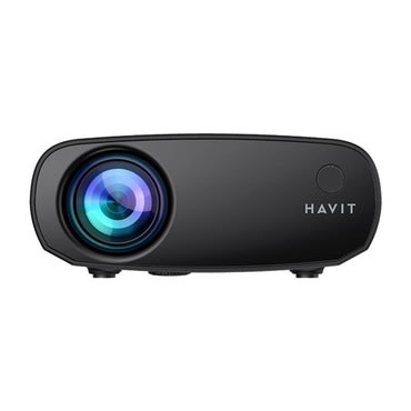 Vezeték nélküli projektor Havit PJ207 1080p kivetítéssel és 110 ANSI lumen fényerővel – szürke