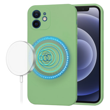 Techsuit SoftFlex MagSafe szilikon tok iPhone 12 készülékhez - mint