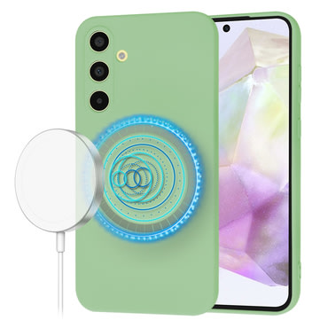 Techsuit SoftFlex MagSafe szilikon tok Samsung Galaxy A35 készülékhez - mint