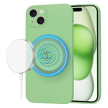 Techsuit SoftFlex MagSafe szilikon tok iPhone 15 Plus készülékhez - mint