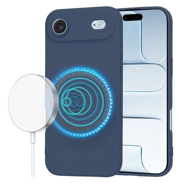 Techsuit SoftFlex MagSafe szilikon tok iPhone Air készülékhez - kék
