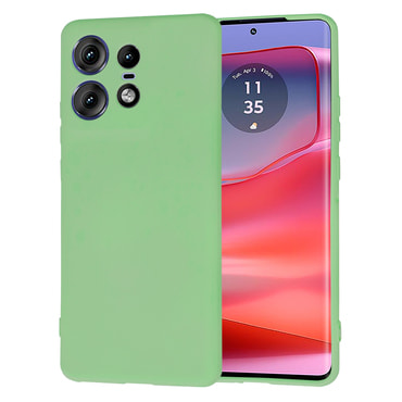 Techsuit SoftFlex szilikon tok Motorola Edge 50 Pro készülékhez - menta