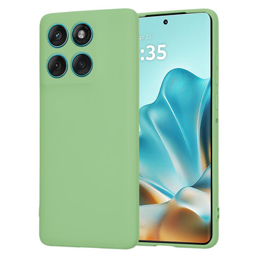 Techsuit SoftFlex szilikon tok Motorola Edge 60 / Edge 60 Fusion készülékhez - menta