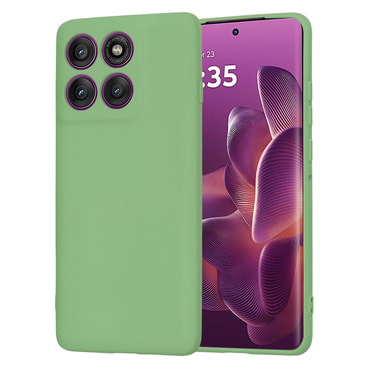 Techsuit SoftFlex szilikon tok Motorola Edge 60 Pro készülékhez - menta