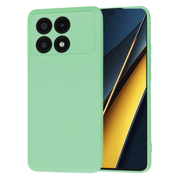 Techsuit SoftFlex szilikon tok Xiaomi Poco X6 Pro készülékhez - menta