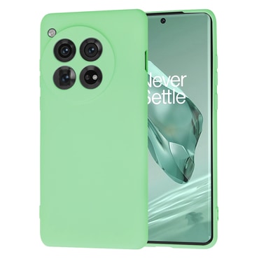 Techsuit SoftFlex szilikon tok OnePlus 12 készülékhez - menta