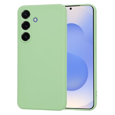 Techsuit SoftFlex szilikon tok Samsung Galaxy S25 készülékhez - menta