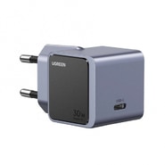 Fali töltő Ugreen X503 Nexode Air 30W USB-C PD gyorstöltéssel, GaN technológia – szürke