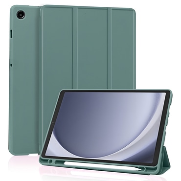 Techsuit "Flex Trifold” tok ceruzatartóval Samsung Galaxy Tab A9 / Tab A11 készülékhez - green