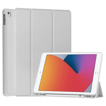 Techsuit "Flex Trifold” tok ceruzatartóval Xiaomi Redmi Pad 2 Pro készülékhez - gray
