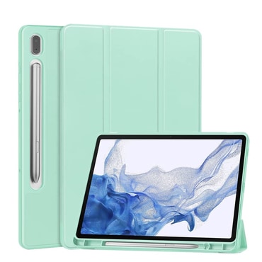 Techsuit "Flex Trifold” tok ceruzatartóval Xiaomi Redmi Pad 2 Pro készülékhez - matcha green