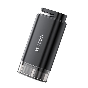 Biztonsági kalapács vágószerszámmal Yesido "C248" ablakbetöréshez és biztonsági öv vágásához – szürke