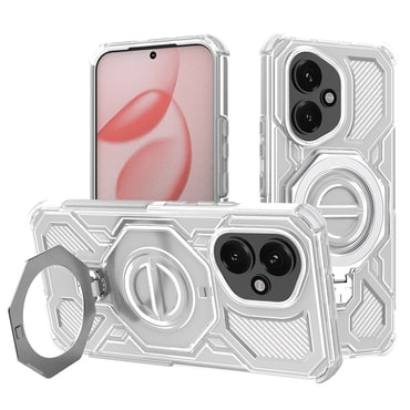 Hibrid tok "Carbon Shield Pro" Honor 400 készülékekhez - white transparent