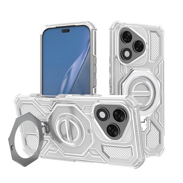 Hibrid tok "Carbon Shield Pro" Honor 400 Lite készülékekhez - white transparent