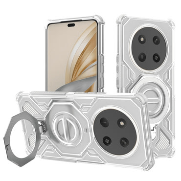 Hibrid tok "Carbon Shield Pro" Honor Magic7 Lite / X9c készülékekhez - white transparent