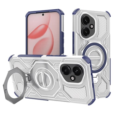 Hibrid tok "Carbon Shield Pro" Honor 400 készülékekhez - blue transparent