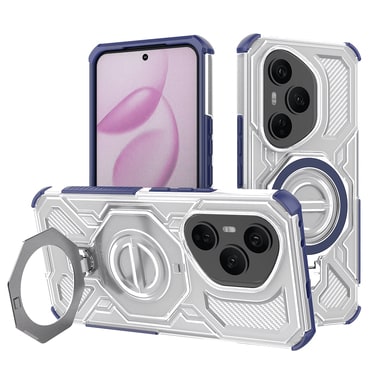 Hibrid tok "Carbon Shield Pro" Honor 400 Pro készülékekhez - blue transparent