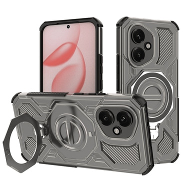 Hibrid tok "Carbon Shield Pro" Honor 400 készülékekhez - smoke black