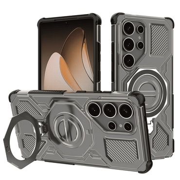 Hibrid tok "Carbon Shield Pro" Samsung Galaxy S25 Ultra készülékekhez - smoke black