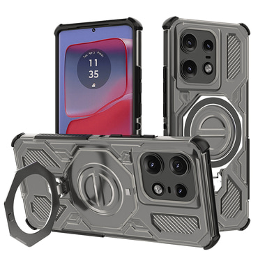 Hibrid tok "Carbon Shield Pro" Motorola Edge 50 Pro készülékekhez - smoke black