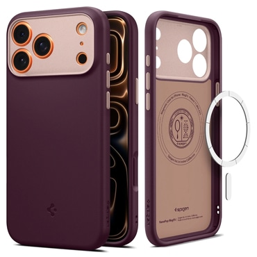 Tok Spigen "Nano Pop Mag" iPhone 17 Pro Max készülékekhez - burgundy bean