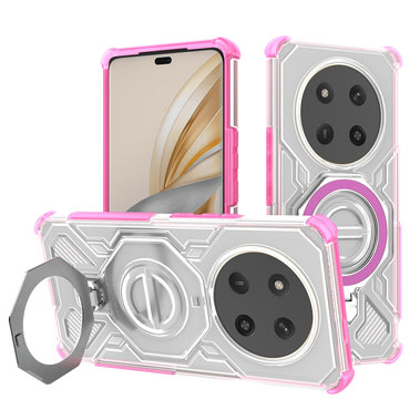 Hibrid tok "Carbon Shield Pro" Honor Magic7 Lite / X9c készülékekhez - pink transparent