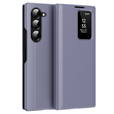 Nyitható tok Techsuit "SmartView" Samsung Galaxy Z Fold6 készülékekhez - purple