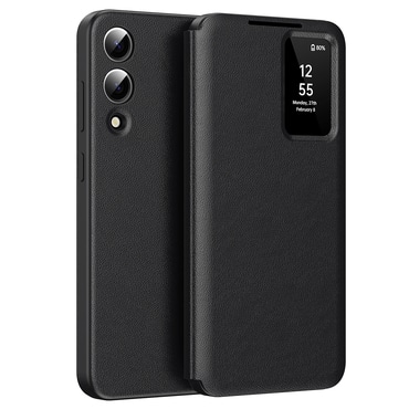 Nyitható tok Techsuit "SmartView" Samsung Galaxy S25 Edge készülékekhez - black