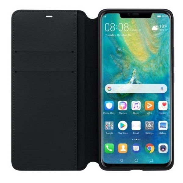 Huawei Mate 20 Pro "Flip Cover" eredeti nyitható tok